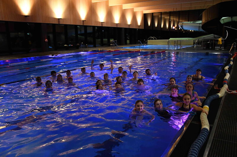 Neujahresschwimmen 2023 Gruppe